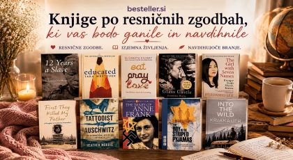 Knjige po resničnih zgodbah, ki vas bodo ganile in navdihnile