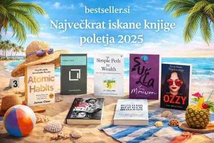 Največkrat iskane knjige čez poletje 2025