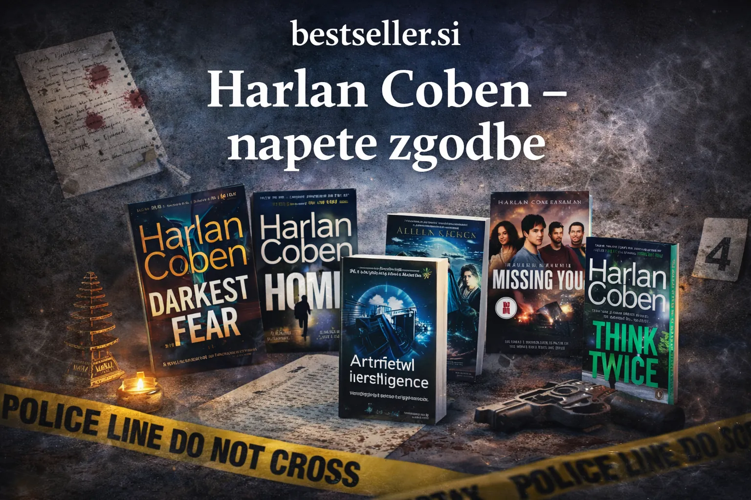 Knjige Harlan Coben – mojster napetih zgodb