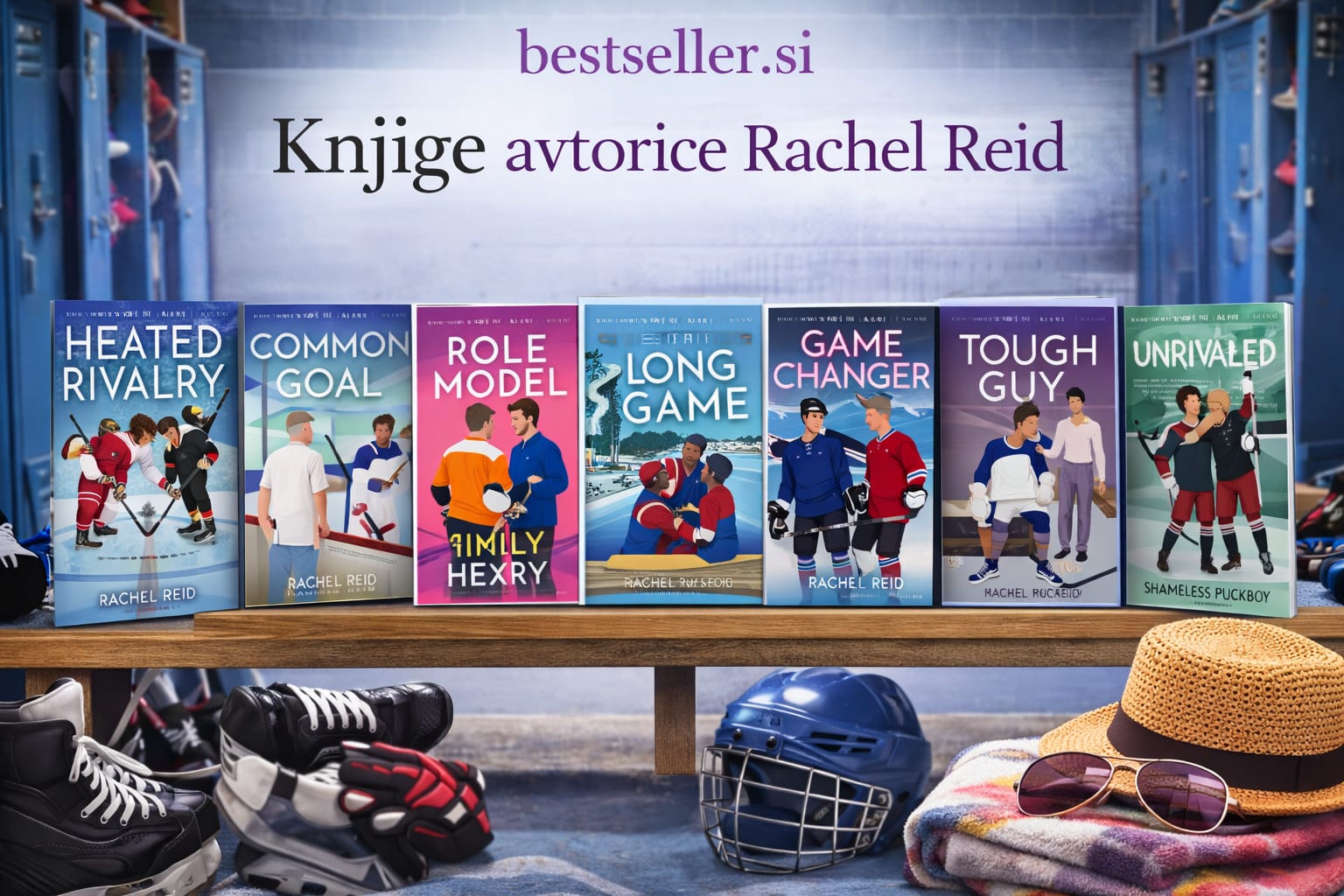 Knjige Rachel Reid o hokeju in ljubezni med moškimi