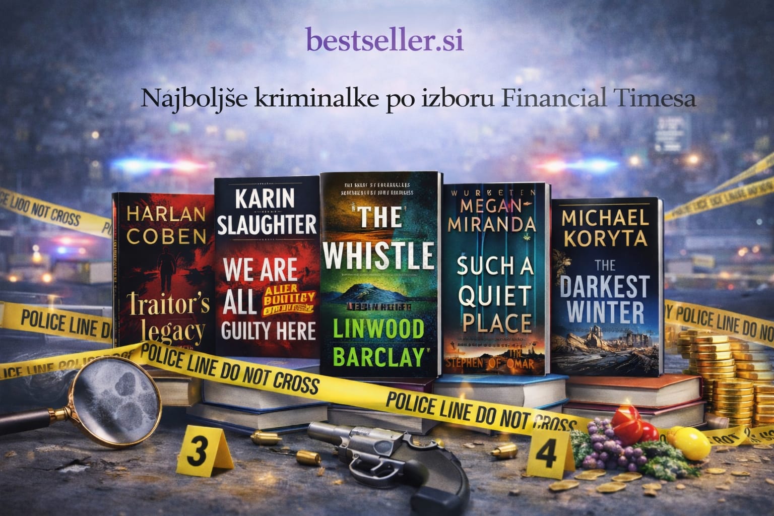 Najboljše kriminalke po izboru Financial Timesa