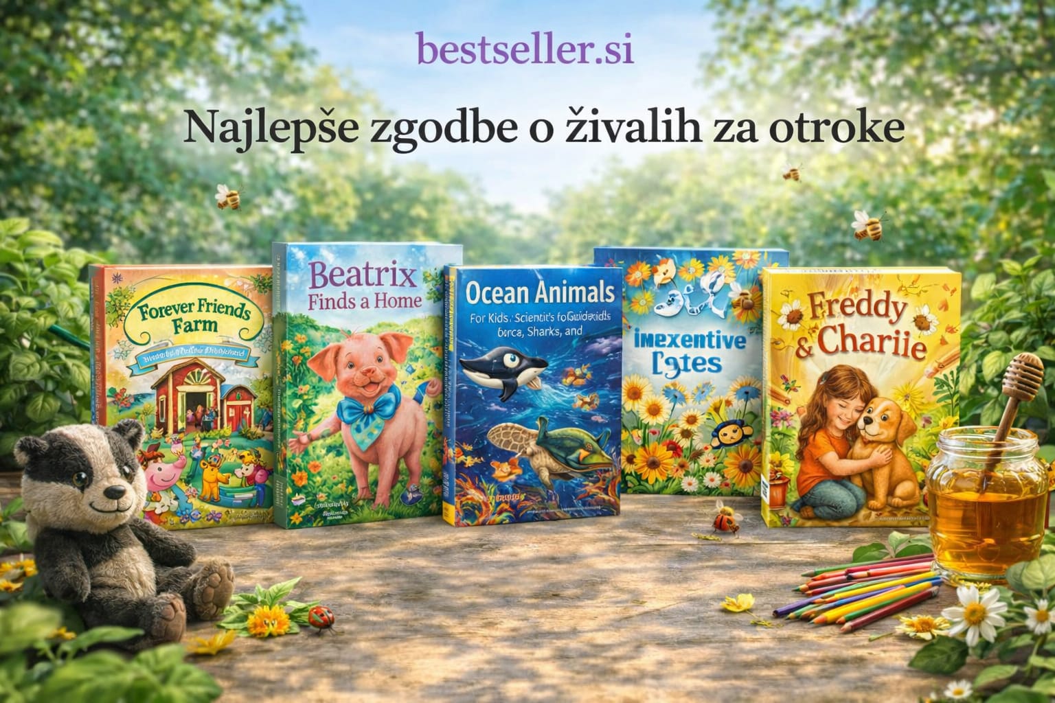 Najlepše zgodbe o živalih za otroke
